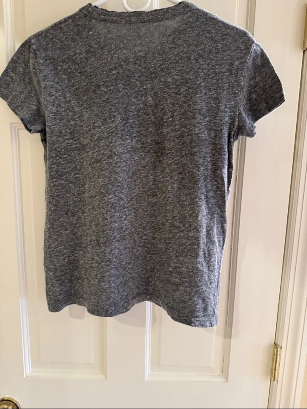 Zadig & Voltaire Grey Tee with Red "Amour" Script - Picture 2 of 3